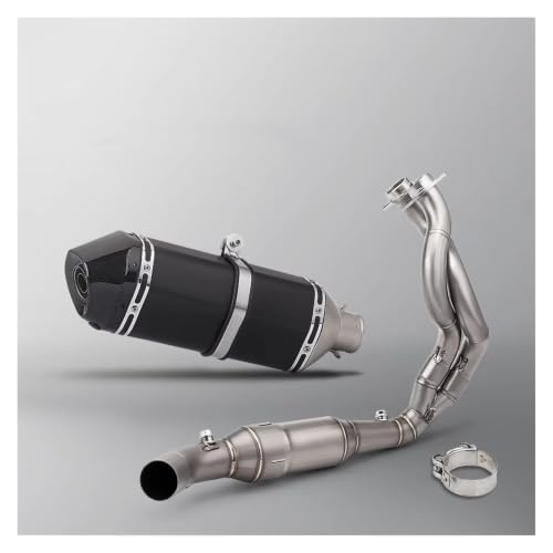 Silencieux moto complet ER6N Versys 650 résistant pour remplacer l'origine