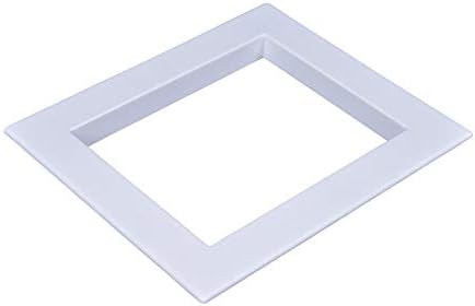 Oatey 38941 Plastic Quadtro Washing Machine Box Face Plate, 1, White