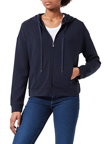 Comma CI Damen met lange mouwen Sweatjacke, 5996 Marine, 40 EU Cover