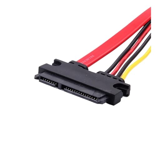 Cable SATA 22 pines macho a hembra 30cm miniatura 2