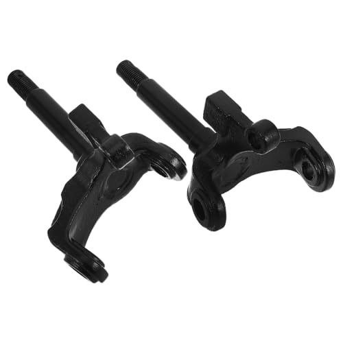 Muñón de dirección delantero GANAZONO de metal resistente para quad y kart (paquete de 2 piezas)