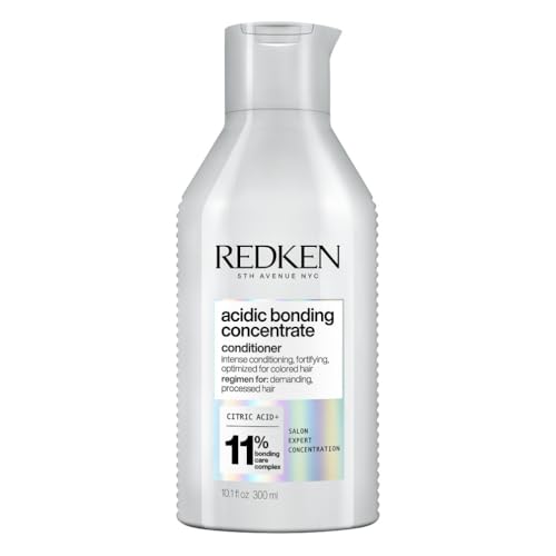 Redken | Acondicionador profesional Acidic Bonding Concentrate ABC, acción reparadora, para todo tipo de cabello dañado, 300 ml
