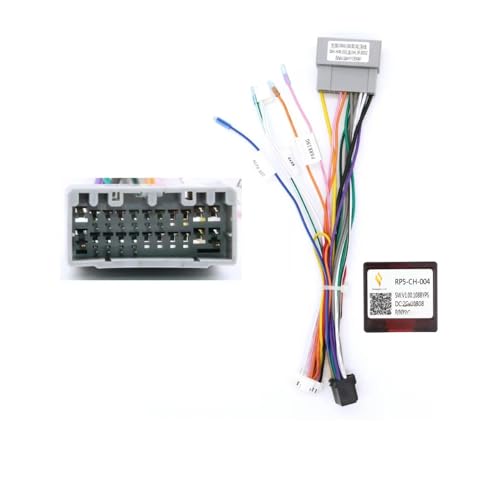 16Pin Car Radio Stereo Power Retrofit Harness Cable Wire Loom for Chrysler/Dodge/Jeep with Can Bus(XP)