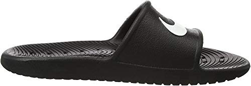 Nike Womens Kawa Sport Shower Slide Sandals Black/White (8)