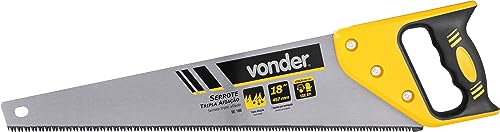 Serrote 18', Aço Carbono, Tripla Afiação, Cabo Plástico Emborrachado, Se 180, Vonder.