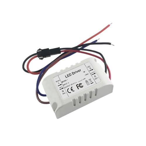 Transformador de iluminación sin parpadeo para paneles LED con salida constante 600mA 3