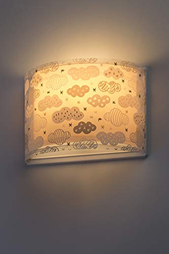 Dalber - Lampada da parete E-27, Nuvole rosa, Multicolore, 31 x 14.5 x 22.5 - Image 5