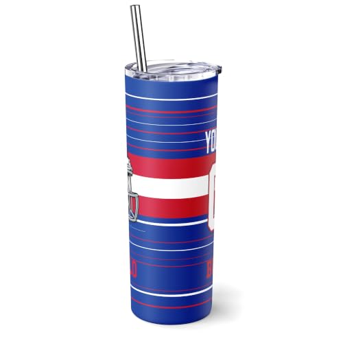 Image of Buffalo Tumbler 20oz Travel Mug Custom Name and Number Gifts