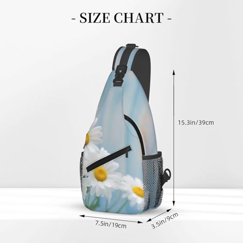 Bolso cruzado unisex negro tipo sling para viaje miniatura 2