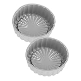 Photo Gallery garneck 2pezzi stampo per torte silicone stampo tondo per cheesecake e dolci grigio per cucina e Photo Gallery garneck 2pezzi stampo per torte silicone stampo tondo per cheesecake e dolci grigio per cucina e