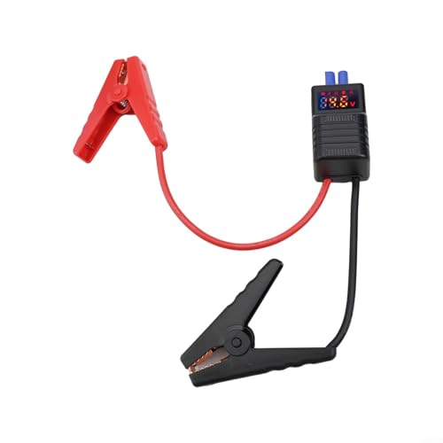 Robustes Starthilfe-Set für 12 V Fahrzeugbatterien, wesentliche Sicherheitsmerkmale (LED-Clip)