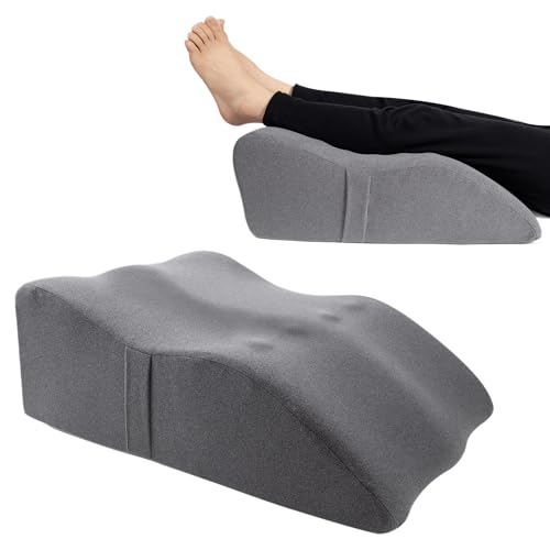 itcozy Leg Elevation Pillow with Soft Memory Foam, Wedge Pillow for Reading, Rest, Surgery, Relieves Back, Swelling, Hip, Knee Pain and Improves Blood Circulation