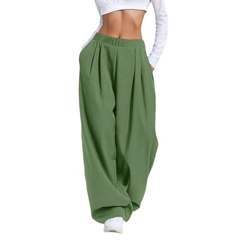 Pantalon coupe légère et fluide pour femme style minimaliste chic uni
