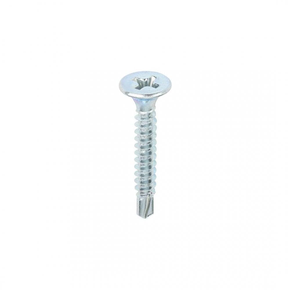 TIMCO BZP PH2 Philips Self-Drilling Drywall Screws - 3.5 x 25 - Zinc - Box of 1000