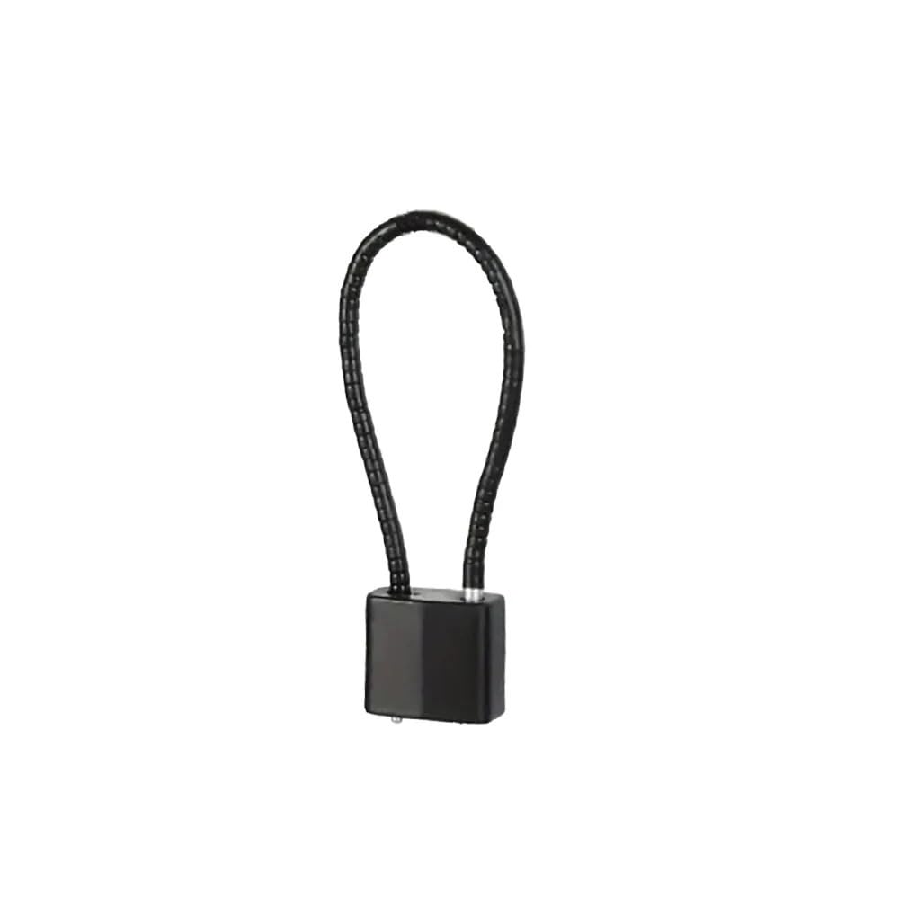 Bghyjkol Rope Length 7.87Inch Padlock 1Pc Soft Steel Cable Anti-Theft Padlock