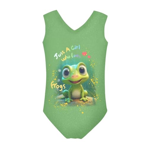 Image of Mumeson Girls One Piece Swimsuits Lightweight V-Neck Swimwear Bathing Suits for Little Girls 3-14 Years