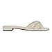 Calvin Klein Women's Petula Sandal, White 140, 7