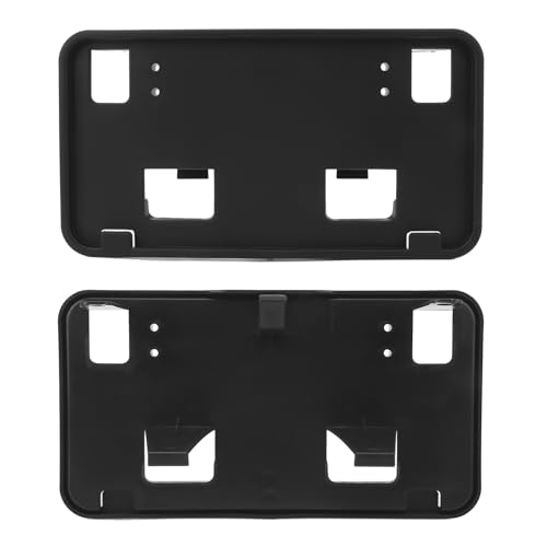 Soporte de placa de matrícula delantera de plástico para Explorer Sport Trac 2008 a 2011 2