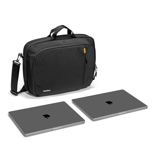 Tomtoc 16-Inch Dual Compartment Laptop Bag
