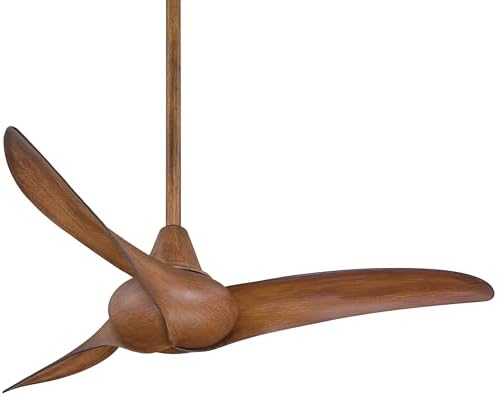 Minka-Aire F854-DK Wave 44" Ceiling Fan with Remote Control in Distressed Koa Finish (no light kit)