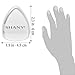 SHANY Stay Jelly Silicone Sponge - Clear & Non-Absorbent Makeup Blending Sponge for Flawless Application with Foundation - HOURGLASS