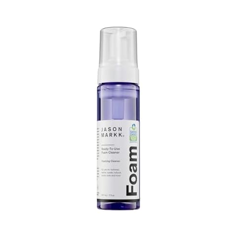 Jason Markk Read-To-Use Foam, Shoe Cleaner, Sneaker Care, Ideal for Footwear, Safe for Leather, Suede, Nubuck, Cotton, Knits, 7oz Cover
