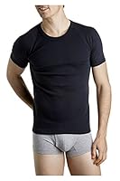 Bonds Men's Underwear Cotton Blend Raglan Cut T-Shirt, Black, 22 / XX-Large