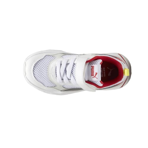 PUMA Kids Boys Scuderia Ferrari Trinity Slip On Sneakers Shoes Casual - White - Size 3.5 M4