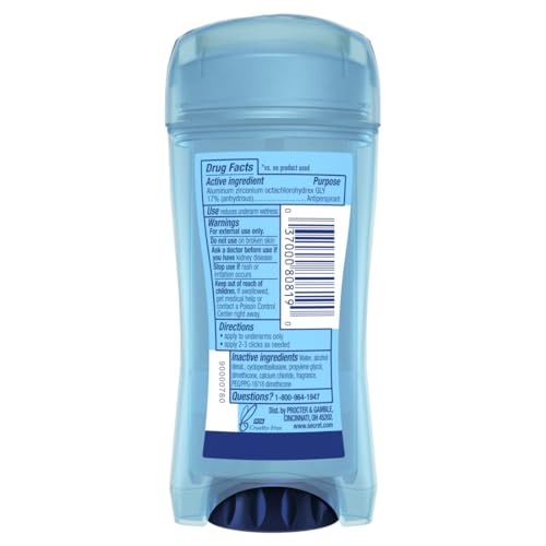 Anti-transpirante Clear Gel, Pack of 2