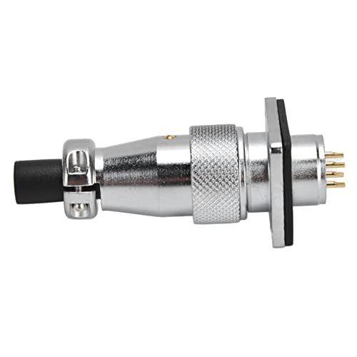 conector aviacion enchufe hembra zinc aleacion 500v miniatura 3