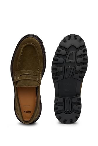 BOSS Men's Modern Loafer, EU4
