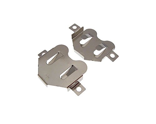 Battery Contact Clip SMD para pila CR2032 - Pack de 5