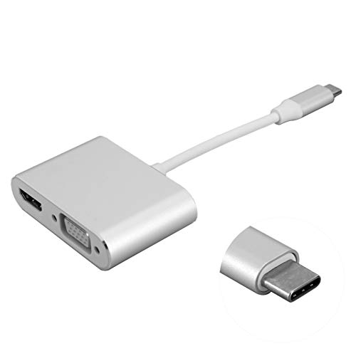Adaptador Tipo-C Tipo-C para HDMI Adaptador USB C Acessórios USB Adaptador de conexão de dongle USB