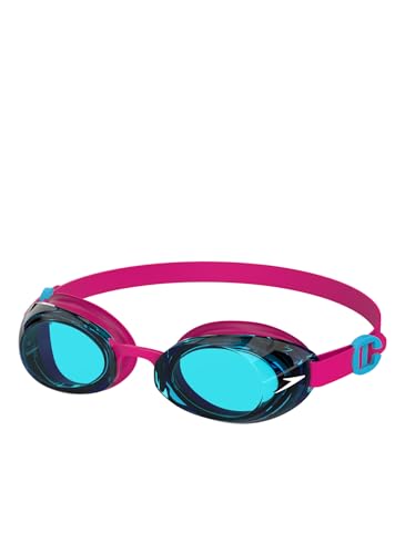 Speedo Jet 2.0 Gafas de natación para Junior Unisex, Electric Pink/Azure Blue, One Size