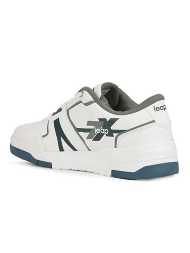 Image of Liberty Leap7x Borden Lacing Casual Sneakers for Men with TPR Sole | PU Upper | Memory Foam Insole | Stylish & Comfortable | Breathable, Lightweight & Flexibility | Shock Absorption