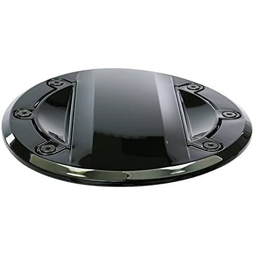 Fitting for 2016-20 Chevrolet Camaro GM Gloss Black Fuel Gas Door Fuel Tank Cap 23506590