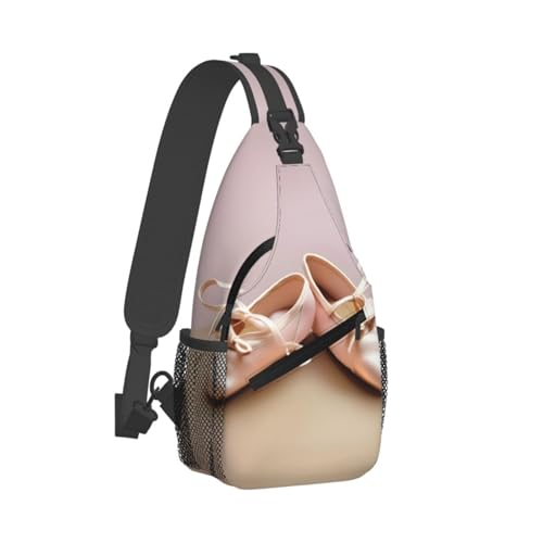 Mochila tipo bolso cruzado con estampado ballet miniatura 2