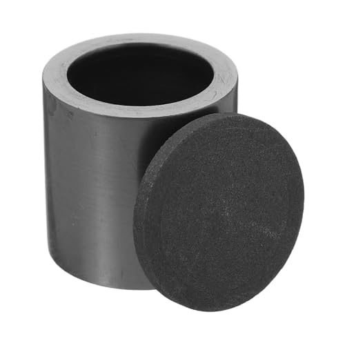 KICHOUSE Graphite Crucible for Metal Casting High Purity Graphite Crucible Lab Analysis Ingot Mold 30mm Diameter 30mm Height