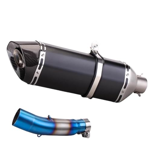 Silencieux moto carbone 470mm pot échappement à enfiler CB300R 2020