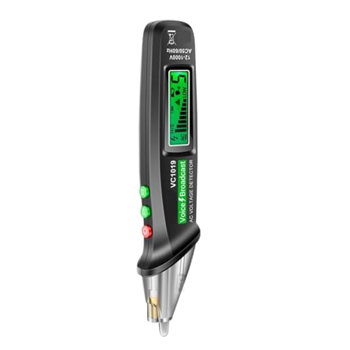 Comprobador de voltaje con voz inteligente y sensor infrarrojo para cables eléctricos