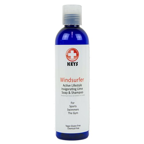 Windsurfer Lime Soap and Shampoo 8oz Shampoo by Keys