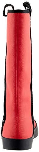 Image of The North Face Women's Base Camp Wellington Boots, Red Tnf Red Tnf Black Kz3, 9.5 US