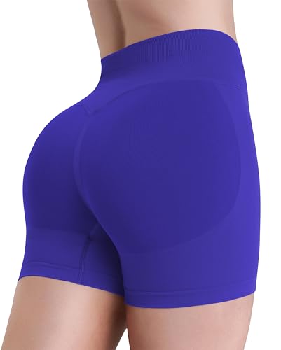 Image of Sunzel Women's Scrunch Butt Biker Shorts, High Waist, No Front Seam | 90% polyamide /10% spandex, subtle scrunch contour, supportive high waist, no front seam, 4 inch & 6 inch inseams