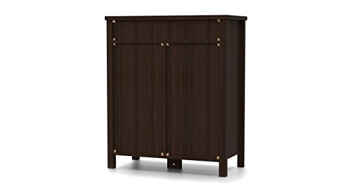 Image of Urban Ladder Norland Bar Cabinet (Finish : Dark Walnut)