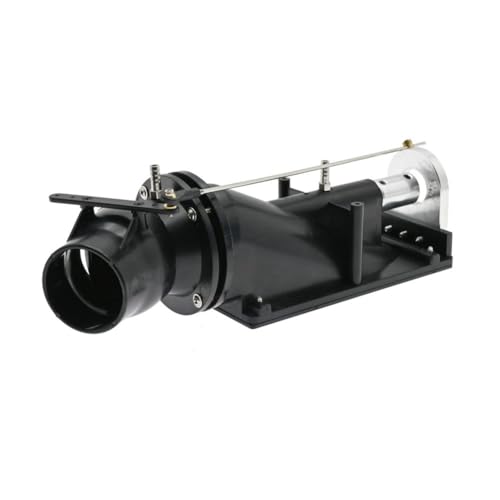 Stineng Bomba de chorro de agua de 40 mm con hélice de 3 hojas, compatible con motor 775 para RC Jet Boat, color negro