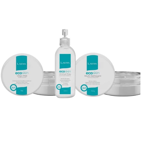 Kit EcoSkin Limpeza de pele -Lakma