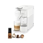 Nespresso Lattissima One Evo, Máquina de Café de Cápsulas de Dose Única, Leite Espumado Automático, Cappuccino e Latte, EN510.W, 1450W, 1 L, Branca