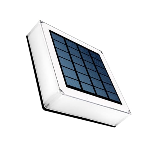 Lampe solaire pilier extérieur étanche éclairage décoratif multicolore pour cour et portail