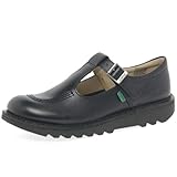 Kickers Kick T Mary Jane Halbschuhe, Schwarz (Black Black), 38 EU