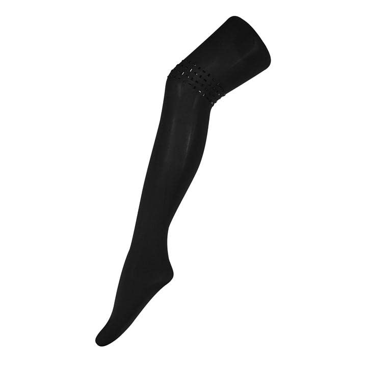 WOLFORD Gilda rajstopy damskie, Czarny / czarny, XS